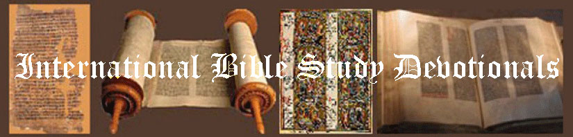 International Bible Study Devotionals