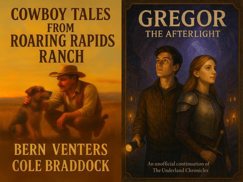Gregor: The Afterlight and Cowboy Tales from Roaring Rapids Ranch