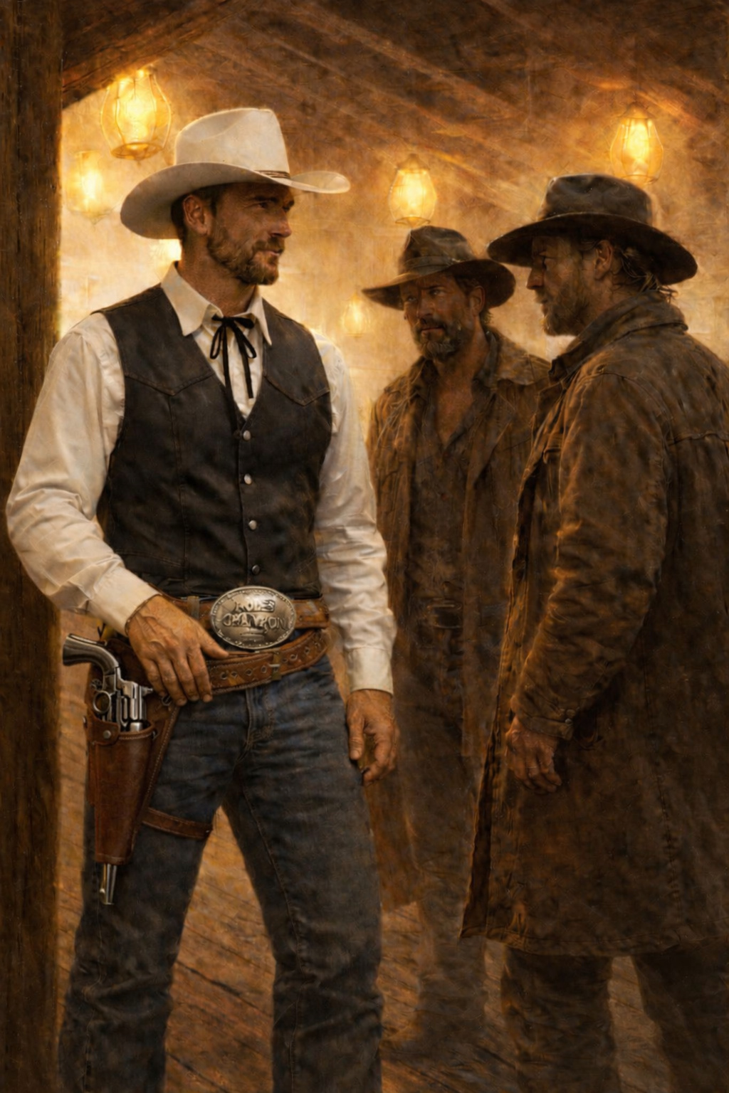 The Barn Dance and Two Strangers